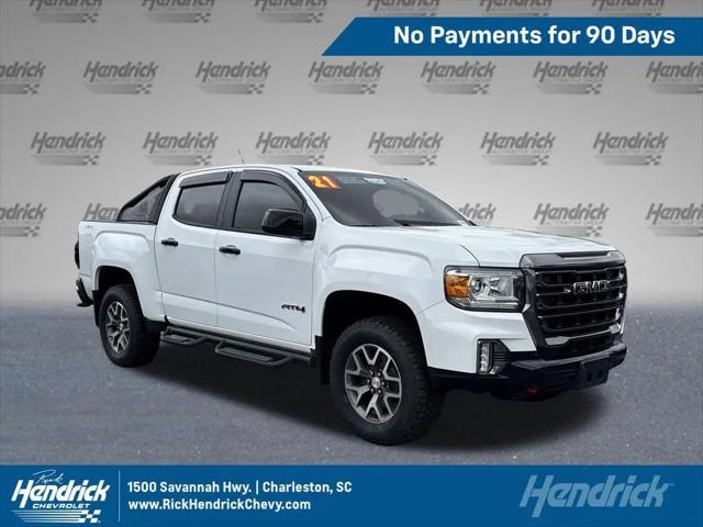 2021 GMC Canyon 4WD Crew Cab Short Box AT4 - Cloth for sale in Charleston, SC