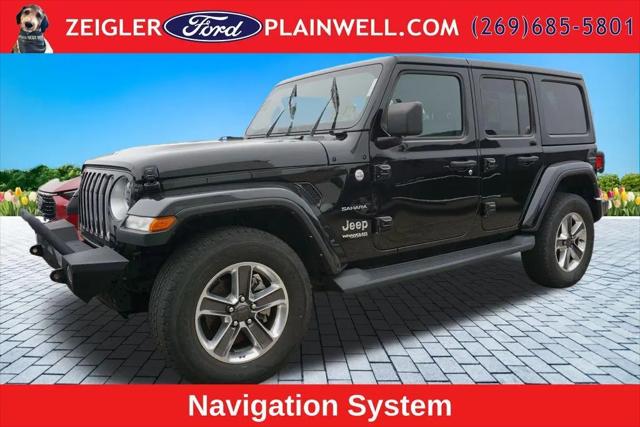 2022 Jeep Wrangler Unlimited Sahara 4x4 for sale in Plainwell, MI