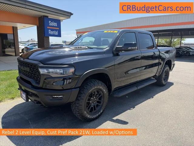 2025 Ram 1500 Rebel Crew Cab 4x4 5'7" Box for sale in Cedar Rapids, IA
