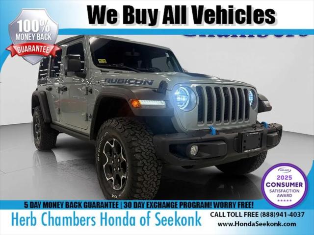 2023 Jeep Wrangler 4xe Rubicon 4x4 for sale in Seekonk, MA