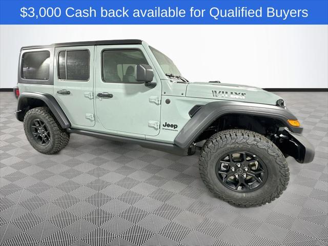 2026 Jeep Wrangler WRANGLER 4-DOOR WILLYS 2026 Jeep Wrangler WRANGLER 4-DOOR WILLYS