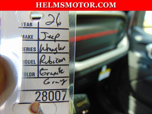 2026 Jeep Wrangler WRANGLER 4-DOOR RUBICON