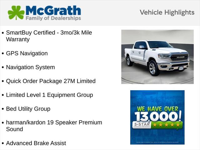 2019 Ram 1500 Limited Crew Cab 4x4 5'7" Box