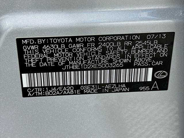 2014 Lexus IS 350 350