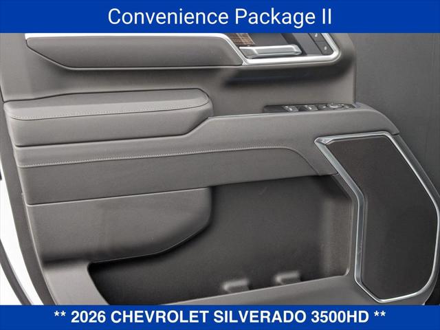 2026 Chevrolet Silverado 3500HD Crew Cab, Standard Bed, LT, 4WD