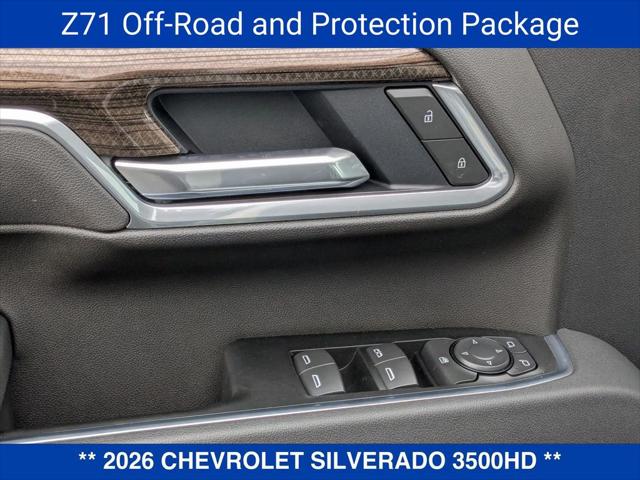 2026 Chevrolet Silverado 3500HD Crew Cab, Standard Bed, LT, 4WD