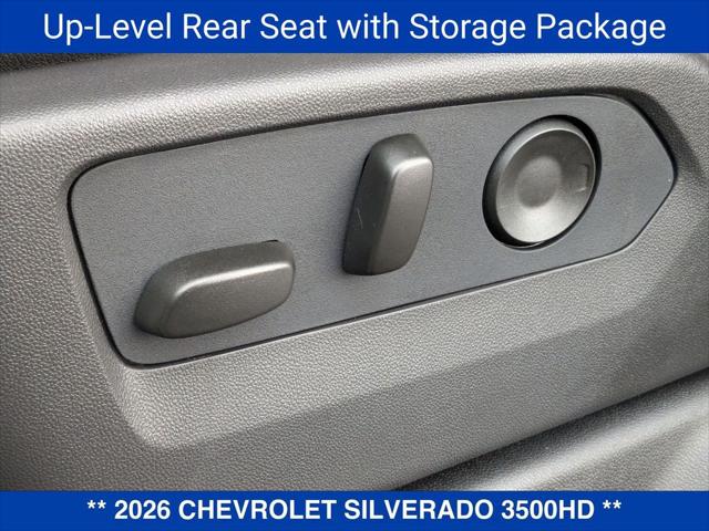 2026 Chevrolet Silverado 3500HD Crew Cab, Standard Bed, LT, 4WD