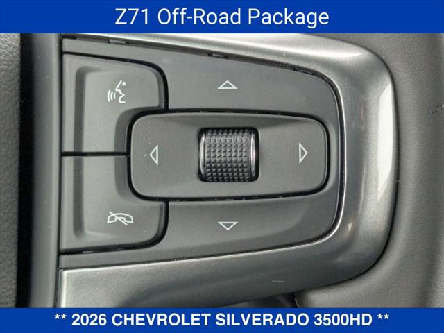 2026 Chevrolet Silverado 3500HD Crew Cab, Standard Bed, LT, 4WD