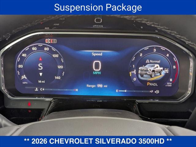2026 Chevrolet Silverado 3500HD Crew Cab, Standard Bed, LT, 4WD