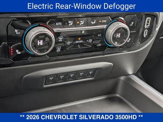 2026 Chevrolet Silverado 3500HD Crew Cab, Standard Bed, LT, 4WD