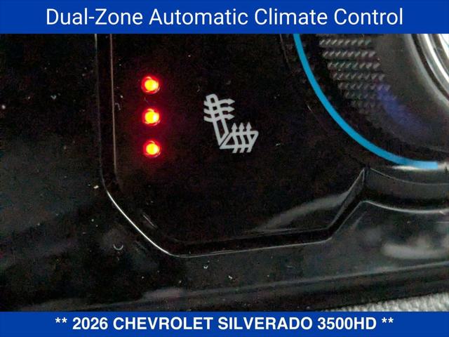 2026 Chevrolet Silverado 3500HD Crew Cab, Standard Bed, LT, 4WD