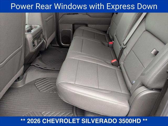 2026 Chevrolet Silverado 3500HD Crew Cab, Standard Bed, LT, 4WD
