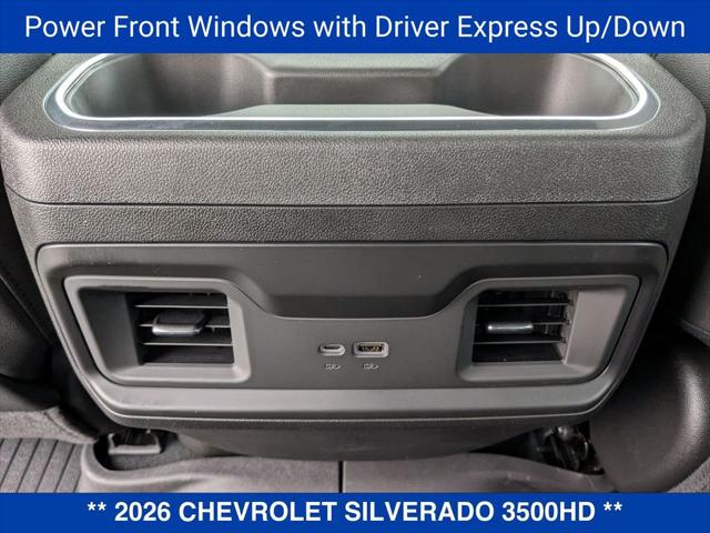 2026 Chevrolet Silverado 3500HD Crew Cab, Standard Bed, LT, 4WD