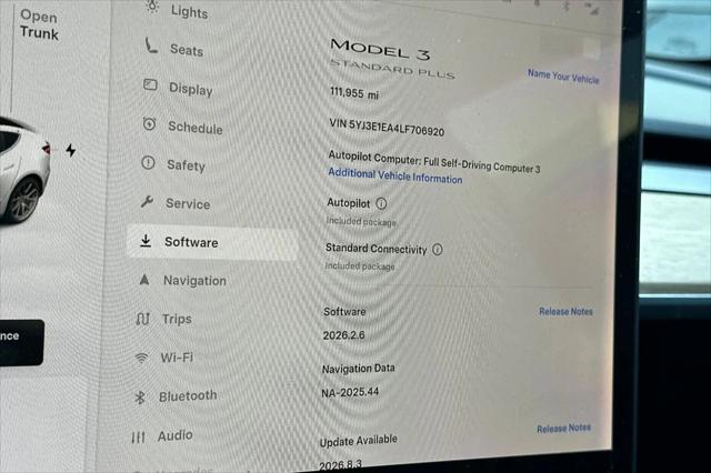 2020 Tesla Model 3 Standard Range Rear-Wheel Drive
