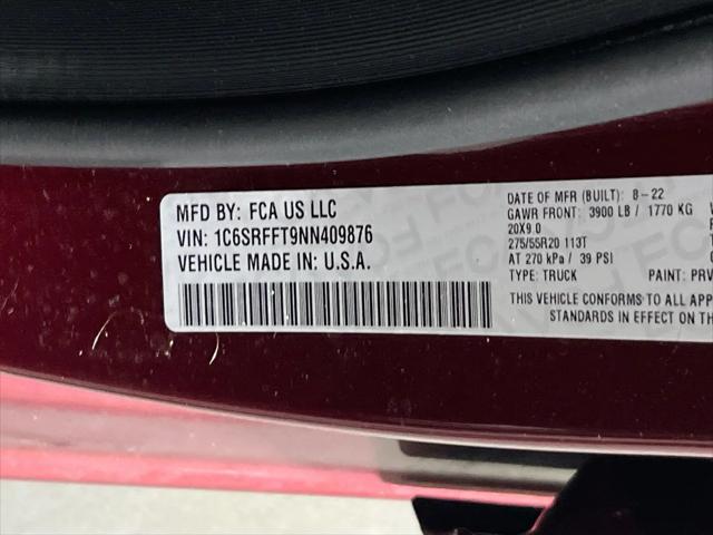 2022 Ram 1500 Big Horn Crew Cab 4x4 5'7" Box