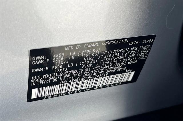 2022 Subaru Outback Premium