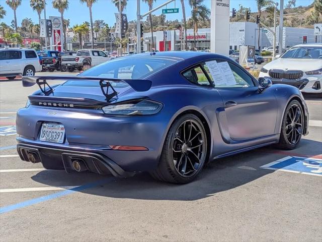 2022 Porsche 718 Cayman GT4