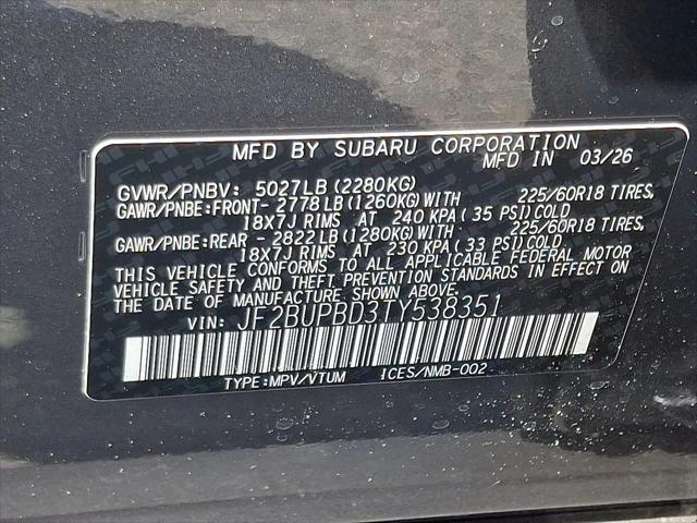 2026 Subaru Outback Premium