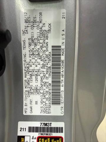 2012 Toyota Tacoma Base