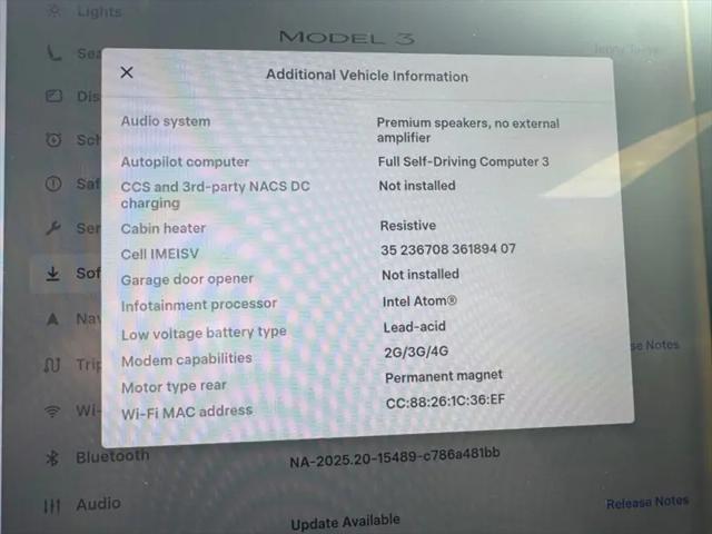 2019 Tesla Model 3 Standard Range