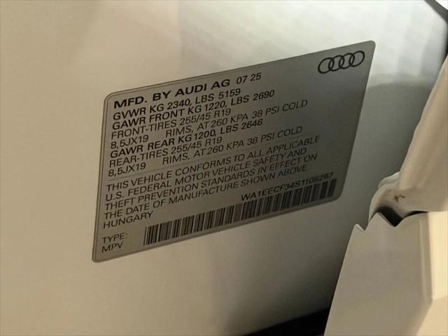 2025 Audi Q3 Premium 45 TFSI S line quattro Tiptronic