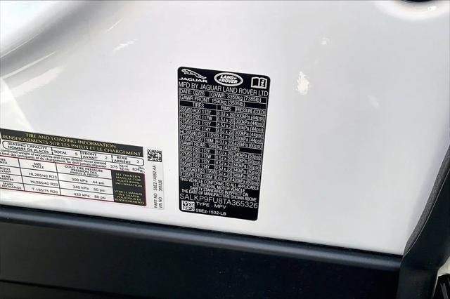 2026 Land Rover Range Rover P400 SE