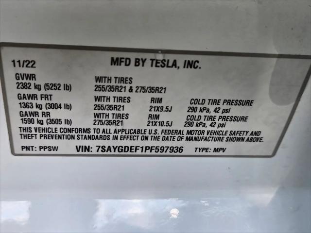 2023 Tesla Model Y Performance Dual Motor All-Wheel Drive