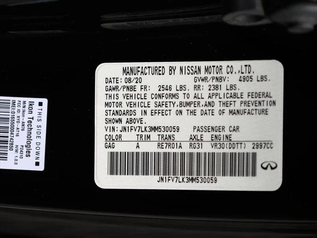 2021 INFINITI Q60 RED SPORT 400