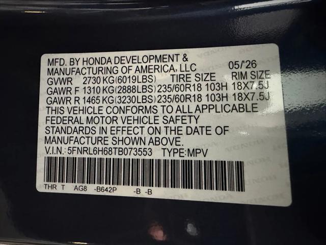 2026 Honda Odyssey EX-L