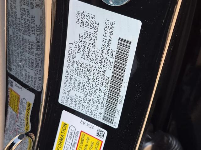 2026 Honda CR-V Hybrid 2WD Sport