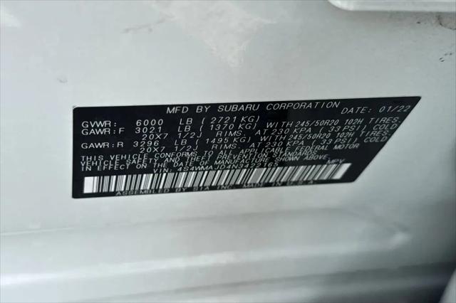 2022 Subaru Ascent Onyx Edition