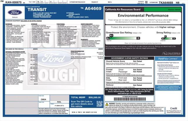 2026 Ford E-Transit-350 Cargo T-350