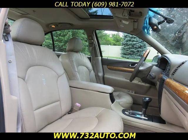 2001 Lincoln Continental Standard