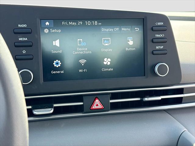 2026 Hyundai Elantra Hybrid Blue