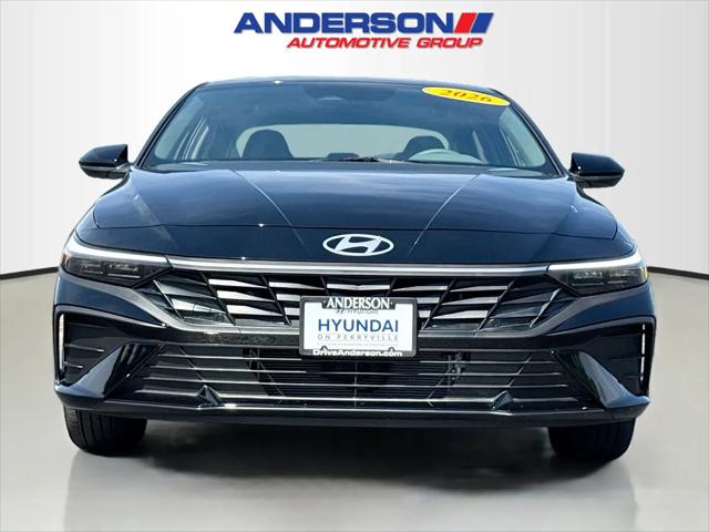 2026 Hyundai Elantra Hybrid Blue