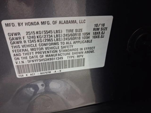 2019 Honda Pilot EX-L