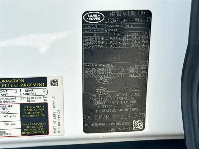 2021 Land Rover Defender 110 SE