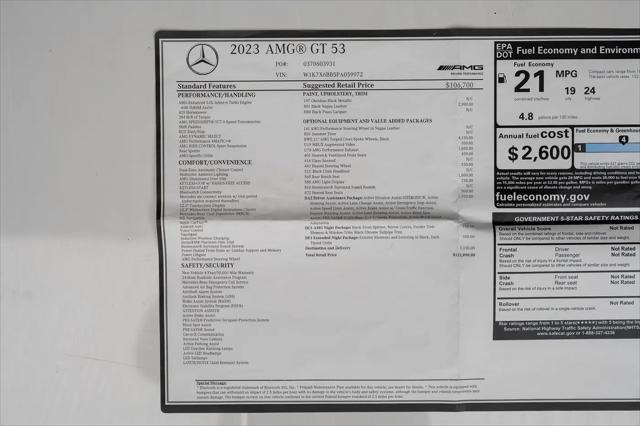 2023 Mercedes-Benz AMG GT 53 AMG GT 53