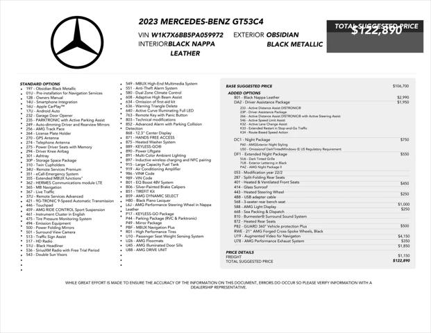 2023 Mercedes-Benz AMG GT 53 AMG GT 53