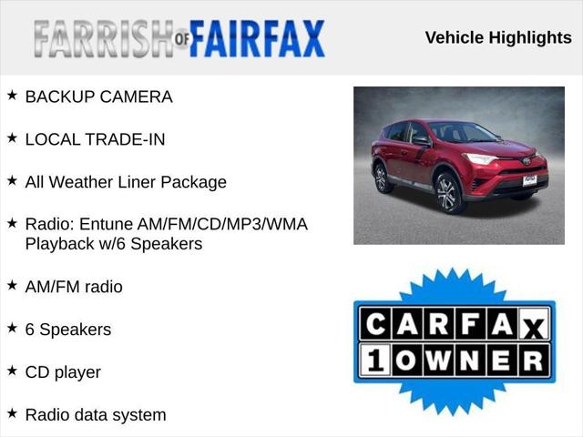 2018 Toyota RAV4 LE 2018 Toyota RAV4 LE
