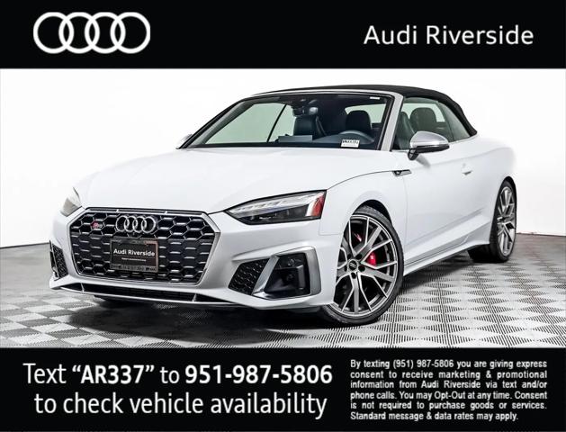 2023 Audi S5 Cabriolet Premium Plus TFSI quattro Tiptronic for sale in Riverside, CA