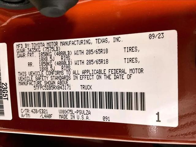 2024 Toyota Tundra TRD Pro 4WD