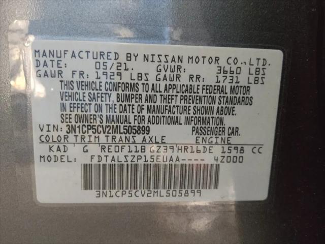 2021 Nissan Kicks SV Xtronic CVT