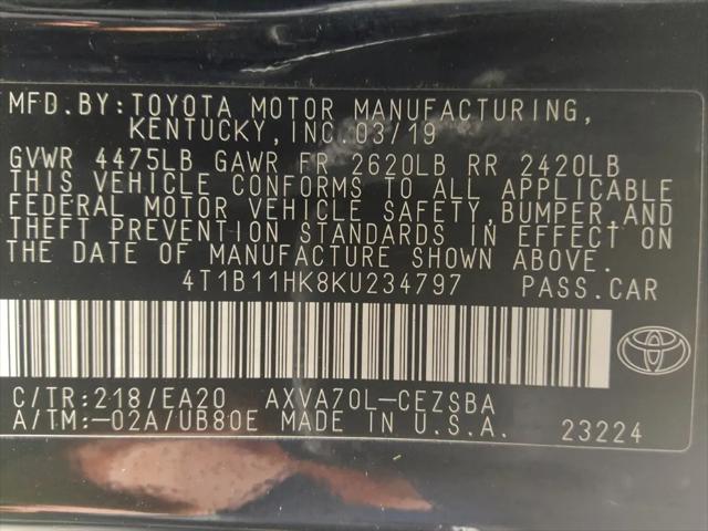 2019 Toyota Camry SE
