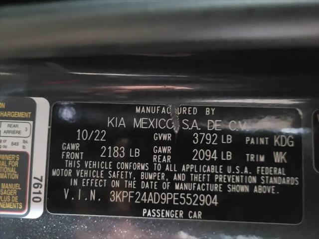2023 Kia Forte LXS