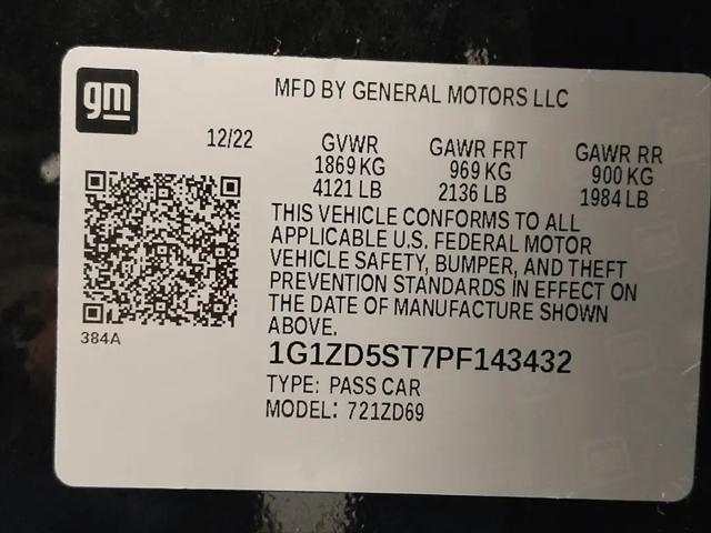 2023 Chevrolet Malibu FWD 1LT