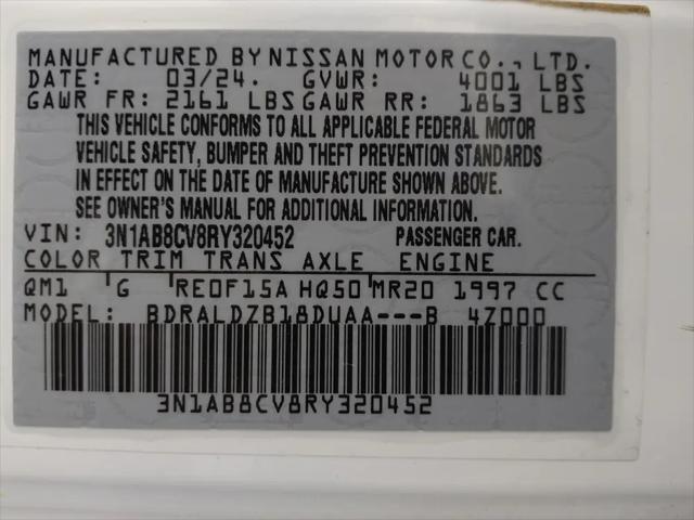 2024 Nissan Sentra SV Xtronic CVT