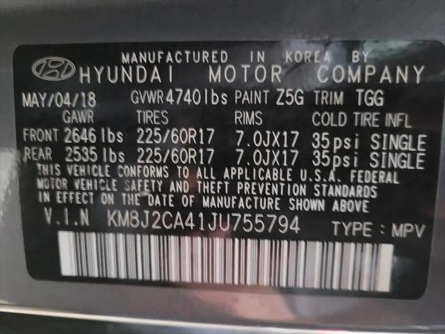 2018 Hyundai Tucson SE