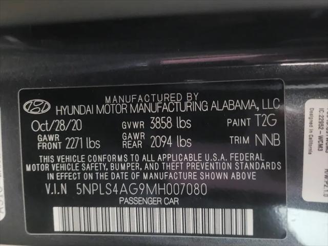 2021 Hyundai Elantra SEL