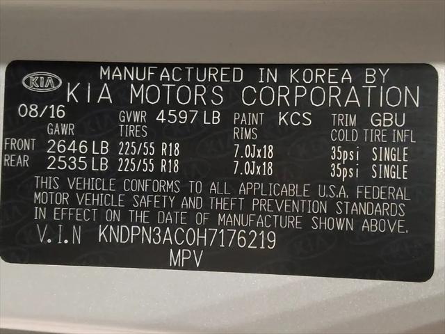 2017 Kia Sportage EX